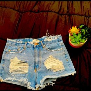 Forever 21 Denim Shorts Sz 26